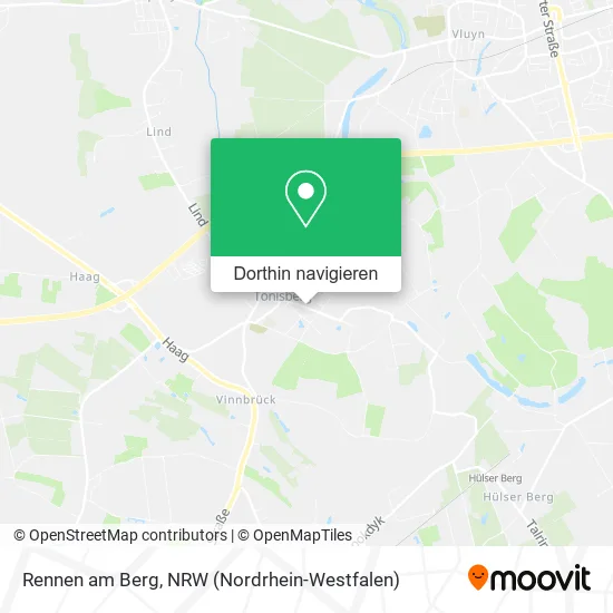 Rennen am Berg Karte