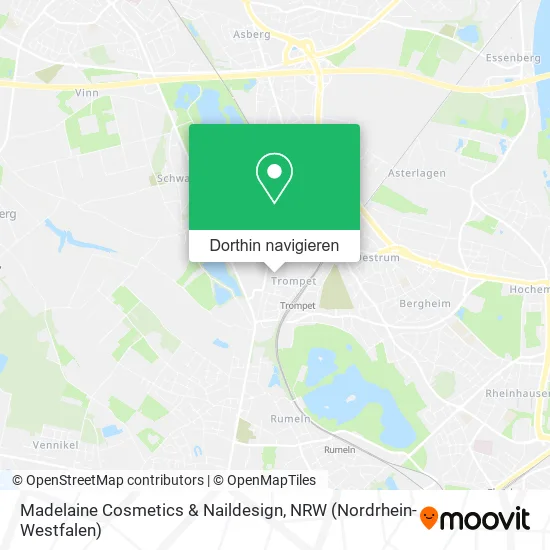 Madelaine Cosmetics & Naildesign Karte