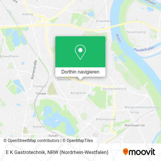 E K Gastrotechnik Karte