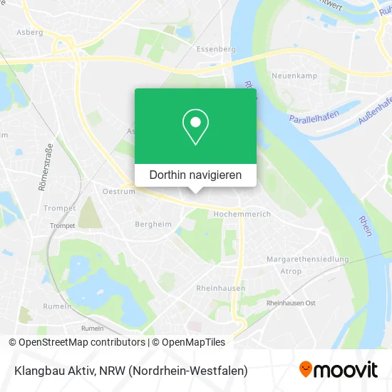 Klangbau Aktiv Karte