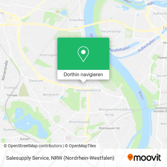 Salesupply Service Karte