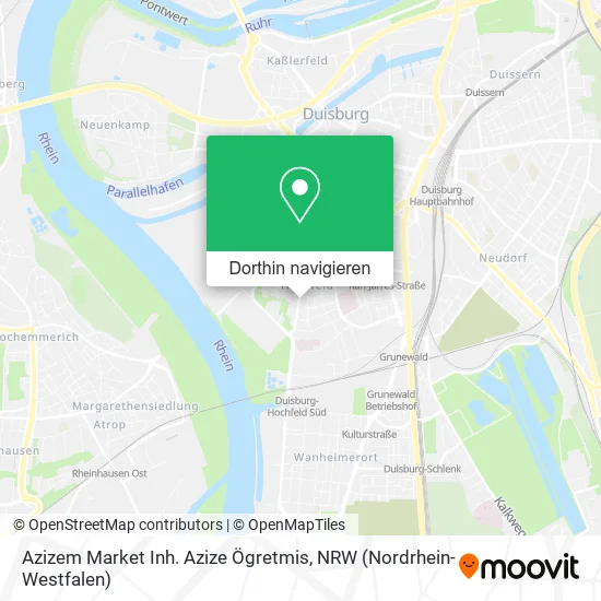 Azizem Market Inh. Azize Ögretmis Karte