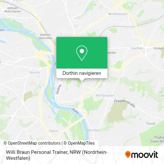 Willi Braun Personal Trainer Karte