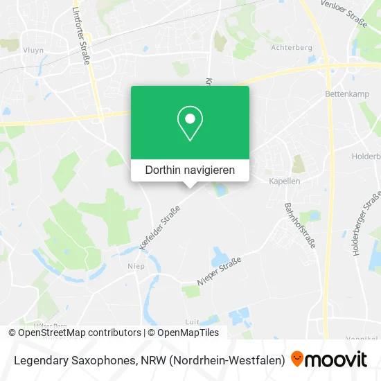 Legendary Saxophones Karte