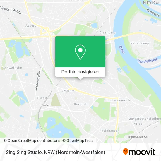 Sing Sing Studio Karte