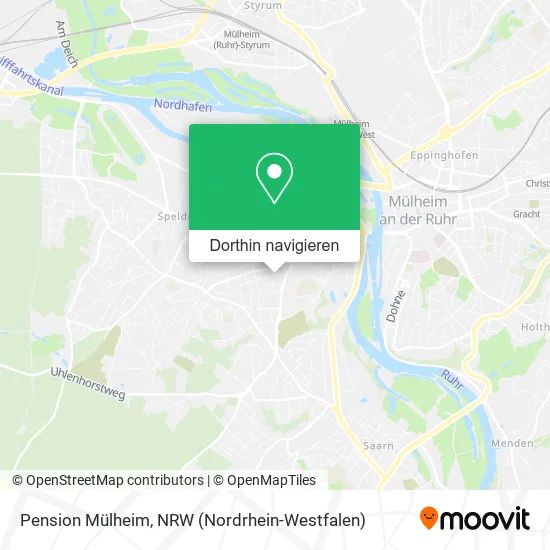 Pension Mülheim Karte