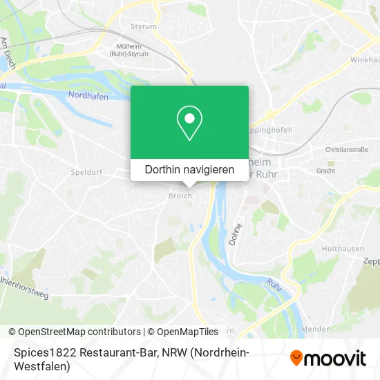 Spices1822 Restaurant-Bar Karte