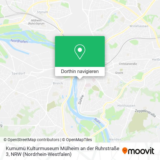 Kumumü Kulturmuseum Mülheim an der Ruhrstraße 3 Karte