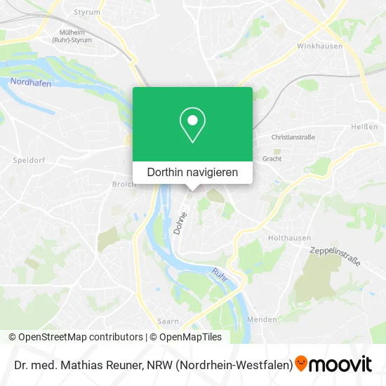 Dr. med. Mathias Reuner Karte