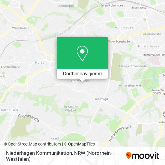 Niederhagen Kommunikation Karte