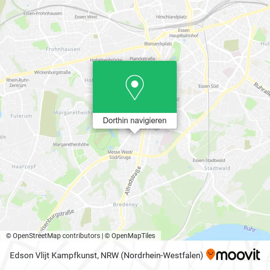 Edson Vlijt Kampfkunst Karte