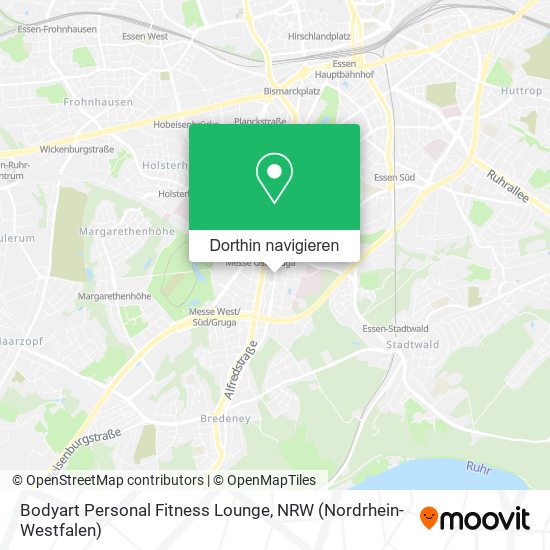 Bodyart Personal Fitness Lounge Karte