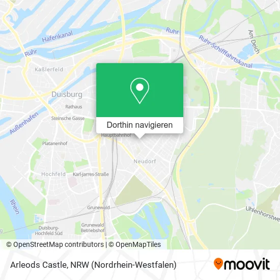 Arleods Castle Karte