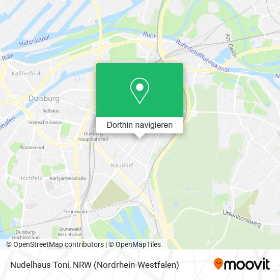 Nudelhaus Toni Karte