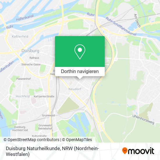 Duisburg Naturheilkunde Karte