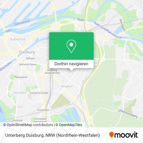 Unterberg Duisburg Karte