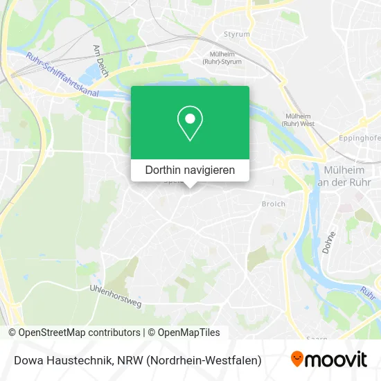 Dowa Haustechnik Karte