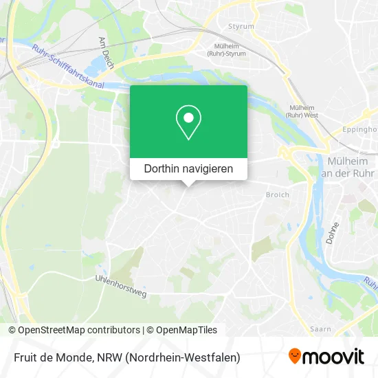 Fruit de Monde Karte