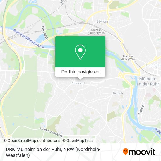 DRK Mülheim an der Ruhr Karte