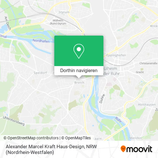 Alexander Marcel Kraft Haus-Design Karte