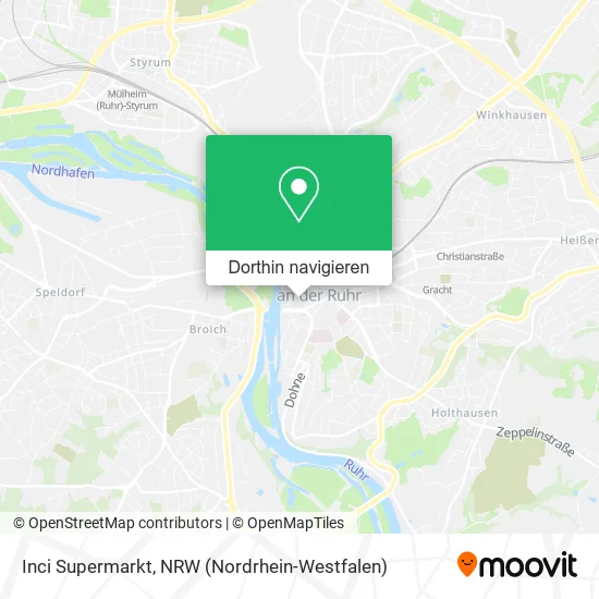 Inci Supermarkt Karte