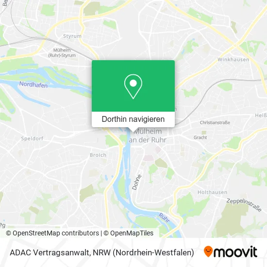 ADAC Vertragsanwalt Karte