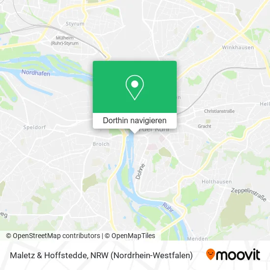 Maletz & Hoffstedde Karte