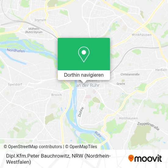 Dipl.Kfm.Peter Bauchrowitz Karte