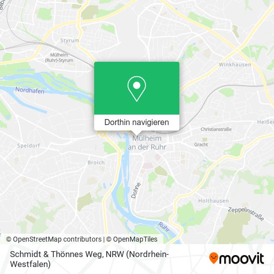 Schmidt & Thönnes Weg Karte
