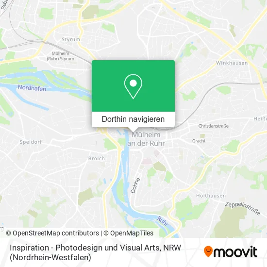 Inspiration - Photodesign und Visual Arts Karte