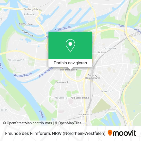 Freunde des Filmforum Karte