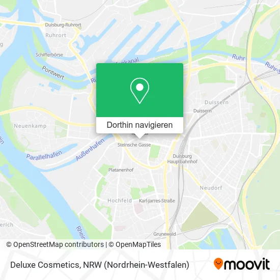 Deluxe Cosmetics Karte