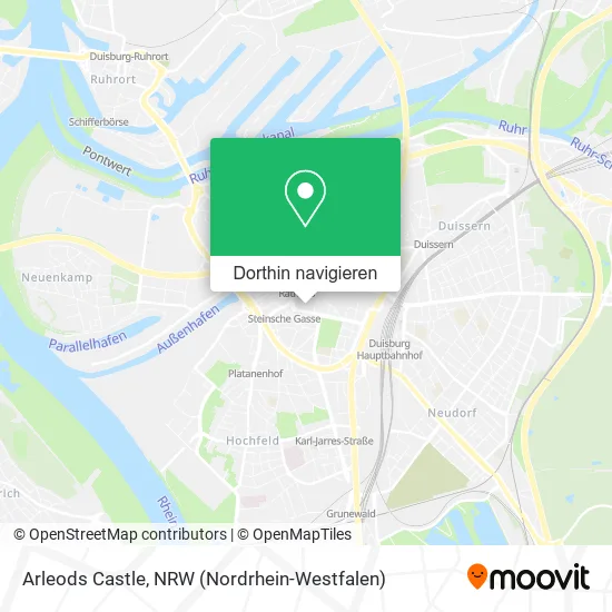 Arleods Castle Karte