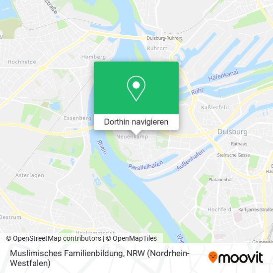 Muslimisches Familienbildung Karte