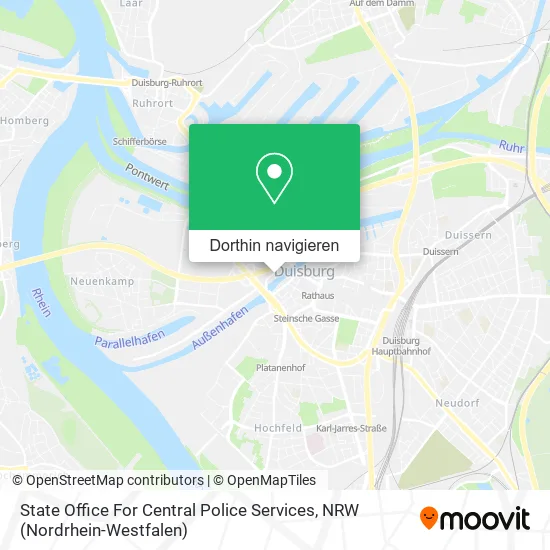 State Office For Central Police Services Karte