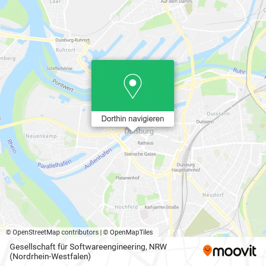 Gesellschaft für Softwareengineering Karte