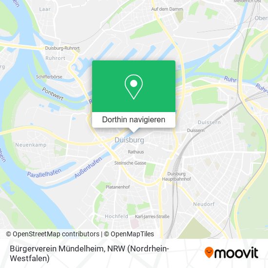 Bürgerverein Mündelheim Karte
