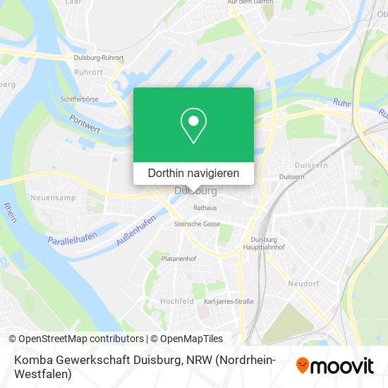 Komba Gewerkschaft Duisburg Karte