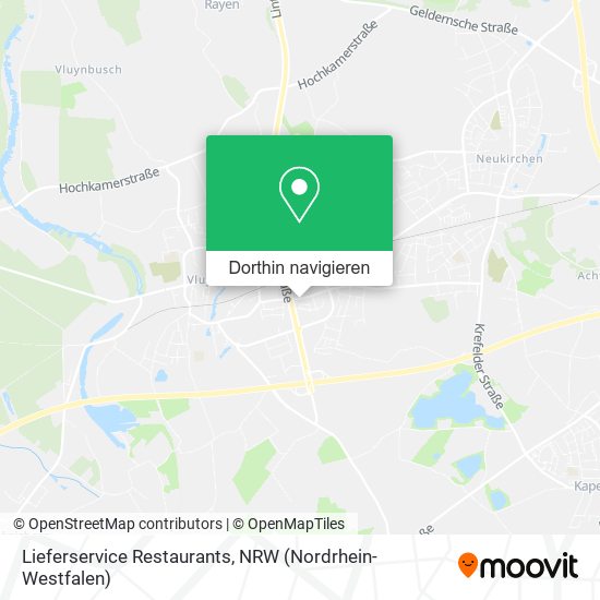 Lieferservice Restaurants Karte
