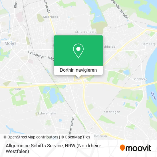 Allgemeine Schiffs Service Karte