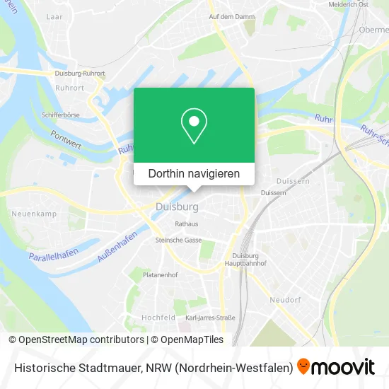 Historische Stadtmauer Karte