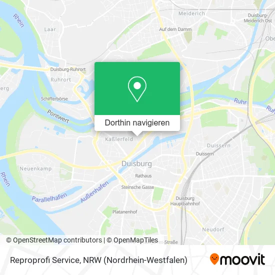 Reproprofi Service Karte