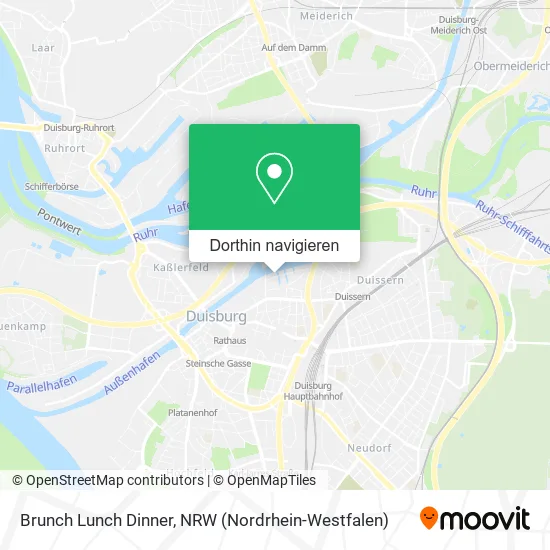 Brunch Lunch Dinner Karte