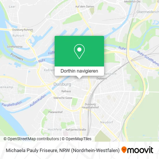 Michaela Pauly Friseure Karte