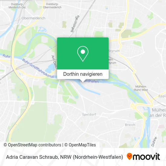 Adria Caravan Schraub Karte