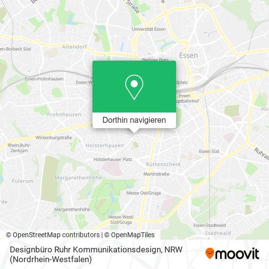 Designbüro Ruhr Kommunikationsdesign Karte