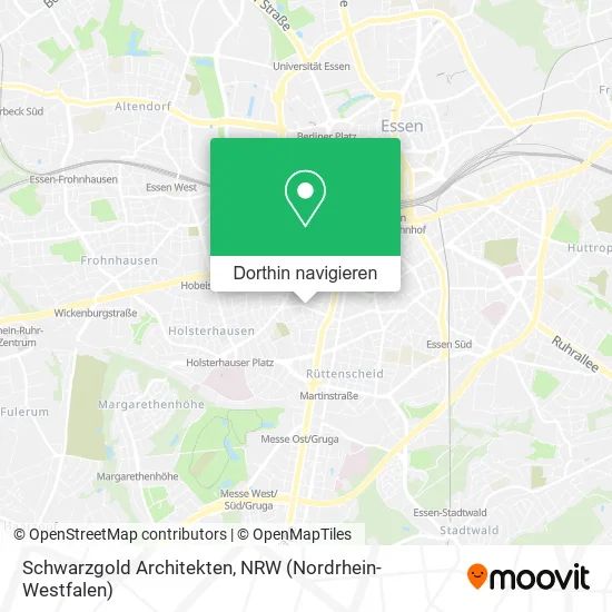 Schwarzgold Architekten Karte