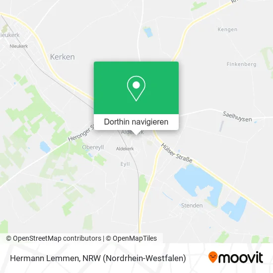 Hermann Lemmen Karte