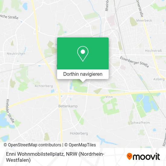 Enni Wohnmobilstellplatz Karte