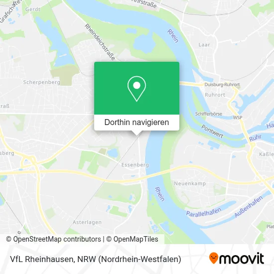VfL Rheinhausen Karte